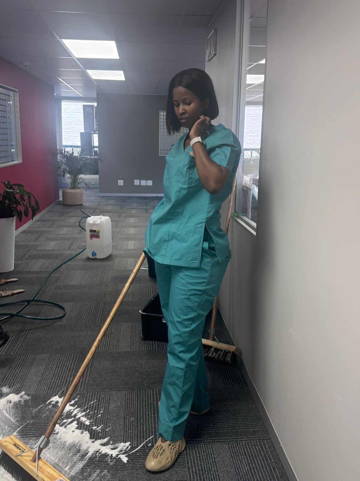 Hospitality deep clean